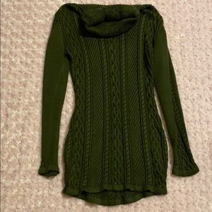 Sweater dress Green S/M
